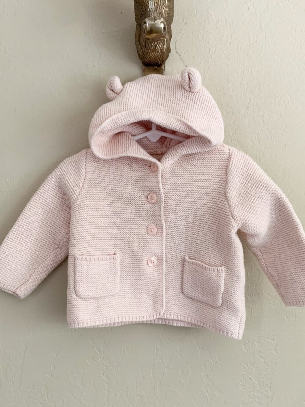 Baby Gap Hooded Knit Sweater • 18-24 Months